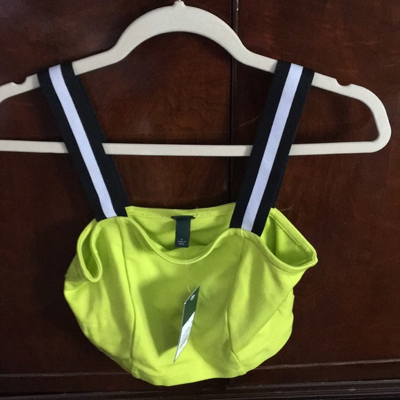 Wilde fable lime green crop - Picture 1 of 2